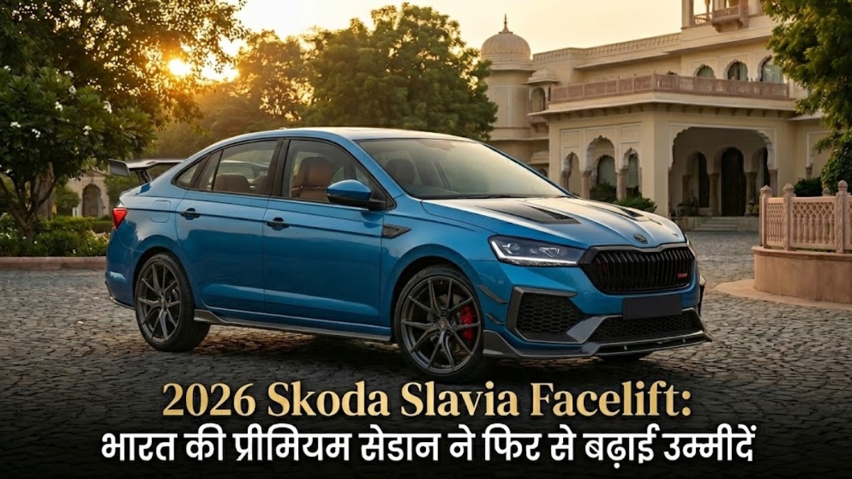 Skoda Slavia 2026 Facelift भारत की प्रीमियम सेडान ने फिर से बढ़ाई उम्मीदें