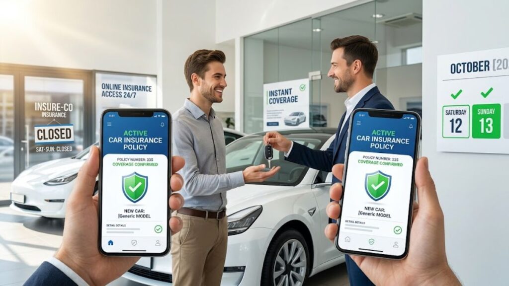 Car Insurance Grace Period When Buying A New Car On A Weekend