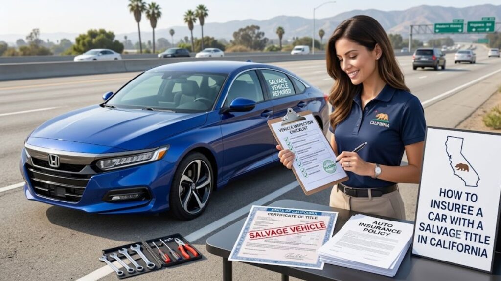 How to Insure A Car With A Salvage Title in California