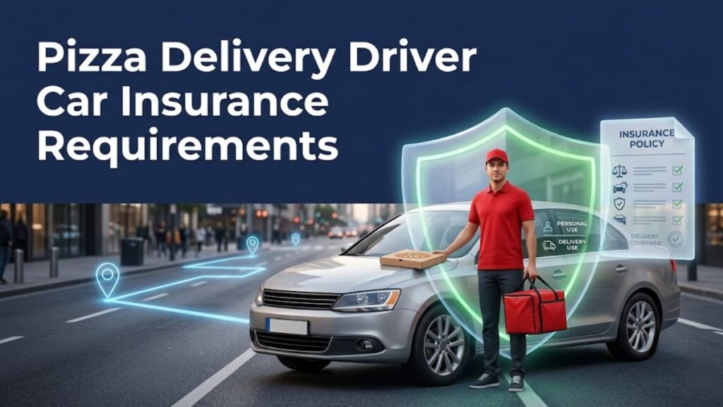Pizza Delivery Driver Car Insurance Requirements